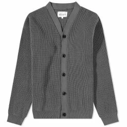 Albam Waffle Stitch Cardigan
