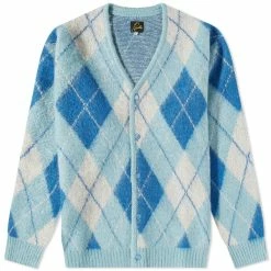 Needles Mohair Argyle Cardigan